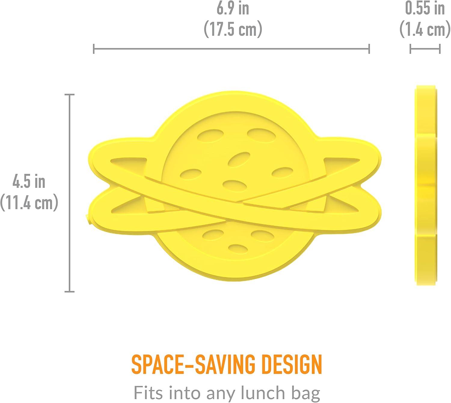 imageBentgo Buddies Reusable Ice Packs  Slim for Lunch Boxes Bags and Coolers Multicolored 4Pack UnicornPlanet