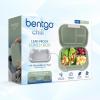 imageBentgo Chill Max LeakProof XL Lunch Box  Included Ice Pack Keeps Food Cold 5Cup Capacity for Ages 8 3 or 4 Compartment Bento Box BPAFree Dishwasher Safe Pink Cloud ampamp BlushClay Green  Gray
