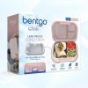 imageBentgo Chill Max LeakProof XL Lunch Box  Included Ice Pack Keeps Food Cold 5Cup Capacity for Ages 8 3 or 4 Compartment Bento Box BPAFree Dishwasher Safe Pink Cloud ampamp BlushPink Cloud  Blush