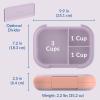 imageBentgo Chill Max LeakProof XL Lunch Box  Included Ice Pack Keeps Food Cold 5Cup Capacity for Ages 8 3 or 4 Compartment Bento Box BPAFree Dishwasher Safe Pink Cloud ampamp BlushLavender  Peach Blossom