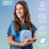 imageBentgo Chill Mini LeakProof Lunch Box  BuiltIn Ice Pack Keeps Food Cold 27Cup Capacity for Snacks or a Sandwich 3 or 4 Compartments PFAS ampamp BPAFree Ideal for Adults ampamp Kids 3 Crisp GraysTide Blues