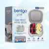 imageBentgo Chill Mini LeakProof Lunch Box  BuiltIn Ice Pack Keeps Food Cold 27Cup Capacity for Snacks or a Sandwich 3 or 4 Compartments PFAS ampamp BPAFree Ideal for Adults ampamp Kids 3 Crisp GraysCrisp Grays