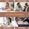 imageBentgo Heat  Electric Lunch Bag ampamp Food Warmer for Reheating Meals in Car at Work ampamp More  Heated Lunch Box Warmer for Adults Students ampamp Shift Workers 12V24V Auto ampamp 120V Wall Cords SandSand