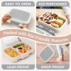 imageBentgo Kids 5Compartment LeakProof BentoStyle Lunch Box Whimsy ampamp Wonder Collection  Ideal for Ages 37 DropProof ampamp Durable Dishwasher Safe ampamp PFAS ampamp BPAFree Materials WavyStarry Sprinkle