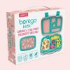 imageBentgo Kids 5Compartment LeakProof BentoStyle Lunch Box Whimsy ampamp Wonder Collection  Ideal for Ages 37 DropProof ampamp Durable Dishwasher Safe ampamp PFAS ampamp BPAFree Materials WavyLlamas