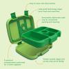 imageBentgo Kids 5Compartment LeakProof BentoStyle Lunch Box Whimsy ampamp Wonder Collection  Ideal for Ages 37 DropProof ampamp Durable Dishwasher Safe ampamp PFAS ampamp BPAFree Materials WavySafari