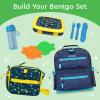 imageBentgo Kids 5Compartment LeakProof BentoStyle Lunch Box Whimsy ampamp Wonder Collection  Ideal for Ages 37 DropProof ampamp Durable Dishwasher Safe ampamp PFAS ampamp BPAFree Materials WavySpace