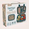 imageBentgo Kids 5Compartment LeakProof BentoStyle Lunch Box Whimsy ampamp Wonder Collection  Ideal for Ages 37 DropProof ampamp Durable Dishwasher Safe ampamp PFAS ampamp BPAFree Materials WavyTrains