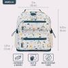 imageBentgo Kids Backpack Whimsy ampamp Wonder Collection  Lightweight 14 for School Travel ampamp Daycare  Ideal for Kids 4 Durable ampamp WaterResistant Roomy Interior Loop for Lunch Bag Checker GradientFriendly Skies