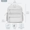 imageBentgo Kids Backpack Whimsy ampamp Wonder Collection  Lightweight 14 for School Travel ampamp Daycare  Ideal for Kids 4 Durable ampamp WaterResistant Roomy Interior Loop for Lunch Bag Checker GradientGlitter Edition  Silver