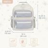 imageBentgo Kids Backpack Whimsy ampamp Wonder Collection  Lightweight 14 for School Travel ampamp Daycare  Ideal for Kids 4 Durable ampamp WaterResistant Roomy Interior Loop for Lunch Bag Checker GradientStarry Sprinkle