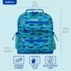 imageBentgo Kids Backpack Whimsy ampamp Wonder Collection  Lightweight 14 for School Travel ampamp Daycare  Ideal for Kids 4 Durable ampamp WaterResistant Roomy Interior Loop for Lunch Bag Checker GradientShark