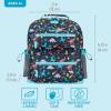 imageBentgo Kids Backpack Whimsy ampamp Wonder Collection  Lightweight 14 for School Travel ampamp Daycare  Ideal for Kids 4 Durable ampamp WaterResistant Roomy Interior Loop for Lunch Bag Checker GradientDinosaur