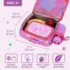 imageBentgo Kids Lunch Bag Whimsy ampamp Wonder Collection  Durable DoubleInsulated Lunch Bag for Kids 3 Holds Lunch BoxWater BottleSnacks WaterResistant Fabric ampamp Zip Pockets Starry SprinkleFairies