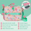 imageBentgo Kids Lunch Bag Whimsy ampamp Wonder Collection  Durable DoubleInsulated Lunch Bag for Kids 3 Holds Lunch BoxWater BottleSnacks WaterResistant Fabric ampamp Zip Pockets Starry SprinkleTropical