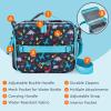 imageBentgo Kids Lunch Bag Whimsy ampamp Wonder Collection  Durable DoubleInsulated Lunch Bag for Kids 3 Holds Lunch BoxWater BottleSnacks WaterResistant Fabric ampamp Zip Pockets Starry SprinkleDinosaur