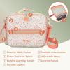 imageBentgo Kids Lunch Bag Whimsy ampamp Wonder Collection  Durable DoubleInsulated Lunch Bag for Kids 3 Holds Lunch BoxWater BottleSnacks WaterResistant Fabric ampamp Zip Pockets Starry SprinkleGeo Speckle