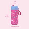 imageBentgo Kids Stainless Steel Insulated Water Bottle  LeakProof Keeps Cool for 12 Hours Durable BPAFree Dishwasher Safe 14 oz Cup for Ages 3 for SchoolSportsDaycare Rainbows ampamp ButterfliesRainbows  Butterflies