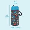 imageBentgo Kids Stainless Steel Insulated Water Bottle  LeakProof Keeps Cool for 12 Hours Durable BPAFree Dishwasher Safe 14 oz Cup for Ages 3 for SchoolSportsDaycare Rainbows ampamp ButterfliesDinosaur