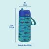 imageBentgo Kids Stainless Steel Insulated Water Bottle  LeakProof Keeps Cool for 12 Hours Durable BPAFree Dishwasher Safe 14 oz Cup for Ages 3 for SchoolSportsDaycare Rainbows ampamp ButterfliesSharks