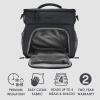 imageBentgo Prep Deluxe Insulated Multimeal Bag  Lunch Box Bag Holds 5 Meals Premium Insulation up to 8 Hrs Durable WaterResistant  Large Capacity For Adult Meal Prep White MarbleDark Gray
