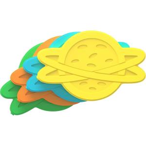 imageBentgo Buddies Reusable Ice Packs  Slim for Lunch Boxes Bags and Coolers Multicolored 4Pack UnicornPlanet