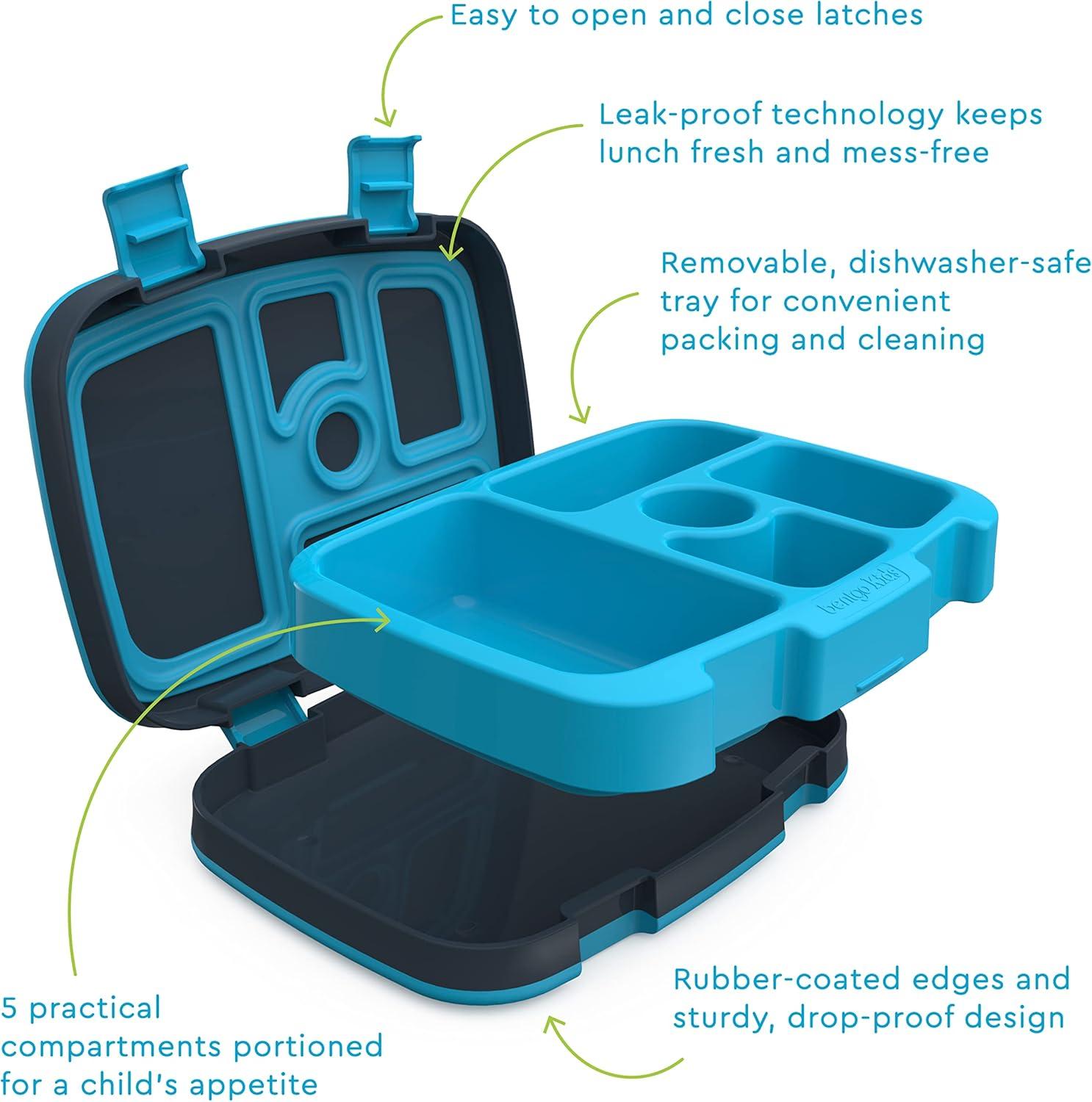 imageBentgo 2in1 Backpack ampamp Insulated Lunch Bag Set With Kids Prints Lunch Box Dinosaur