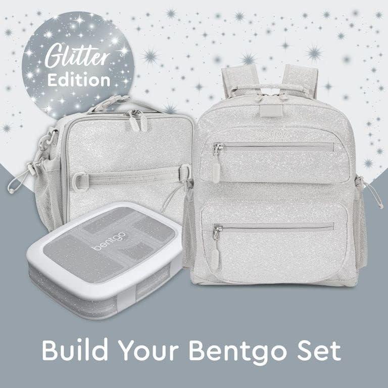 imageBentgo Kids 5Compartment Lunch Box  Confetti Design for School Ideal for Ages 37 LeakProof DropProof Dishwasher Safe ampamp Made with PFAS ampamp BPAFree Materials Confetti Edition  Abyss BlueGlitter Edition  Silver