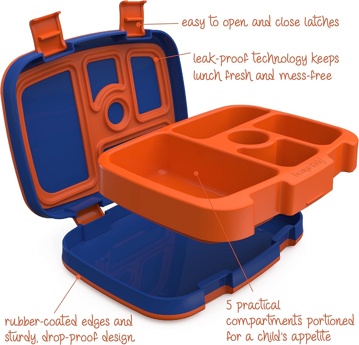 imageBentgo Prints Insulated Lunch Bag Set With Kids BentoStyle Lunch Box Sports