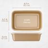 imageBentgo 20Piece Lightweight Durable Reusable BPAFree 1Compartment Containers  Microwave Freezer Dishwasher Safe  Blush PinkGold