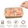 imageBentgo 20Piece Lightweight Durable Reusable BPAFree 1Compartment Containers  Microwave Freezer Dishwasher Safe  Blush PinkGold