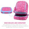 imageBentgo 2in1 Backpack ampamp Insulated Lunch Bag Set With Kids Prints Lunch Box Rainbows and Butterflies