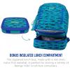 imageBentgo 2in1 Backpack ampamp Insulated Lunch Bag Set With Kids Prints Lunch Box Shark