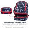 imageBentgo 2in1 Backpack ampamp Insulated Lunch Bag Set With Kids Prints Lunch Box Space Rockets