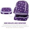 imageBentgo 2in1 Backpack ampamp Insulated Lunch Bag Set With Kids Prints Lunch Box Unicorn
