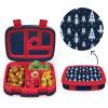imageBentgo 2in1 Backpack ampamp Insulated Lunch Bag Set With Kids Prints Lunch Box and 4 Reusable Ice Packs Space Rockets