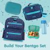 imageBentgo Chill Kids LeakProof Lunch Box  4Compartment Bento Box with BuiltIn Ice Pack 33 Cup Capacity PFAS ampamp BPAFree Microwave ampamp Dishwasher Safe Ideal Size for Ages 3 to 7 PurpleConfetti Edition  Truly Teal