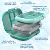 imageBentgo Chill Kids LeakProof Lunch Box  4Compartment Bento Box with BuiltIn Ice Pack 33 Cup Capacity PFAS ampamp BPAFree Microwave ampamp Dishwasher Safe Ideal Size for Ages 3 to 7 PurpleAqua
