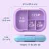 imageBentgo Chill Kids LeakProof Lunch Box  4Compartment Bento Box with BuiltIn Ice Pack 33 Cup Capacity PFAS ampamp BPAFree Microwave ampamp Dishwasher Safe Ideal Size for Ages 3 to 7 PurpleConfetti Edition  Vivid Orchid