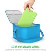 imageBentgo Ice Lunch Chillers  UltraThin Ice Packs Perfect for Everyday Use in Lunch Bags Lunch Boxes and Coolers  4 Pack BlueGreen