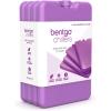 imageBentgo Ice Lunch Chillers  UltraThin Ice Packs Perfect for Everyday Use in Lunch Bags Lunch Boxes and Coolers  4 Pack BluePurple