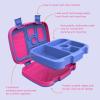 imageBentgo Kids BentoStyle 5Compartment LeakProof Lunch Box  Ideal Portion Sizes for Ages 3 to 7  Durable DropProof Dishwasher Safe PFAS ampamp BPAFree ampamp Made with FoodSafe Materials Citrus YellowFuchsia