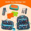imageBentgo Kids BentoStyle 5Compartment LeakProof Lunch Box  Ideal Portion Sizes for Ages 3 to 7  Durable DropProof Dishwasher Safe PFAS ampamp BPAFree ampamp Made with FoodSafe Materials Citrus YellowOrange