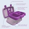 imageBentgo Kids BentoStyle 5Compartment LeakProof Lunch Box  Ideal Portion Sizes for Ages 3 to 7  Durable DropProof Dishwasher Safe PFAS ampamp BPAFree ampamp Made with FoodSafe Materials Citrus YellowPurple