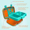 imageBentgo Kids BentoStyle 5Compartment LeakProof Lunch Box  Ideal Portion Sizes for Ages 3 to 7  Durable DropProof Dishwasher Safe PFAS ampamp BPAFree ampamp Made with FoodSafe Materials Citrus YellowOrange