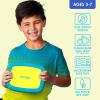 imageBentgo Kids BentoStyle 5Compartment LeakProof Lunch Box  Ideal Portion Sizes for Ages 3 to 7  Durable DropProof Dishwasher Safe PFAS ampamp BPAFree ampamp Made with FoodSafe Materials Citrus YellowCitrus Yellow