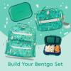 imageBentgo Kids Snack  2 Compartment LeakProof Bento Box Container for Snacks and Small Meals EasyOpen Latch Dishwasher Safe BPAFree for School Daycare ampamp Sports  Ideal for Ages 3 AquaGreenNavy
