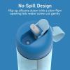 imageBentgo Kids Water Bottle  LeakProof Durable Tritan BPAFree 15 oz Cup for KidsToddlers Ages 3  Safe Sip Spout Carrying Handle ampamp Dishwasher Safe for School Sports Daycare ampamp Camp Blue