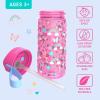 imageBentgo Kids Water Bottle  LeakProof Durable Tritan BPAFree 15 oz Cup for KidsToddlers Ages 3 Safe Sip Spout Carrying Handle ampamp Dishwasher Safe for School Sports Daycare ampamp Camp PurpleRainbows and Butterflies