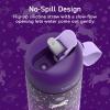 imageBentgo Kids Water Bottle  LeakProof Durable Tritan BPAFree 15 oz Cup for KidsToddlers Ages 3 Safe Sip Spout Carrying Handle ampamp Dishwasher Safe for School Sports Daycare ampamp Camp PurpleUnicorn